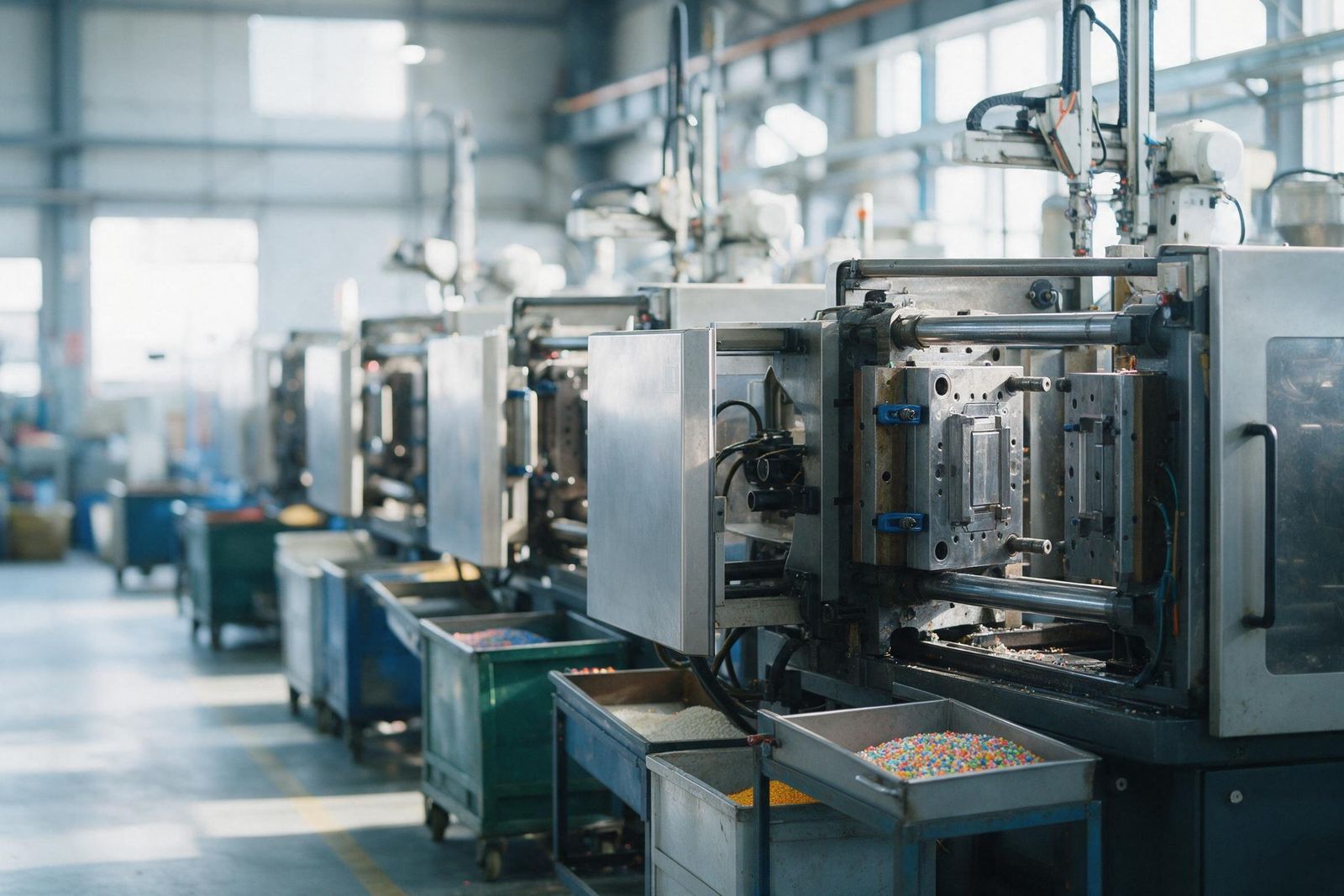 Plasti-Gest at a plastics group: presses, quality and traceability integrated